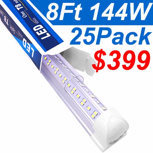25pack 8foot 144w led light - 25pack,