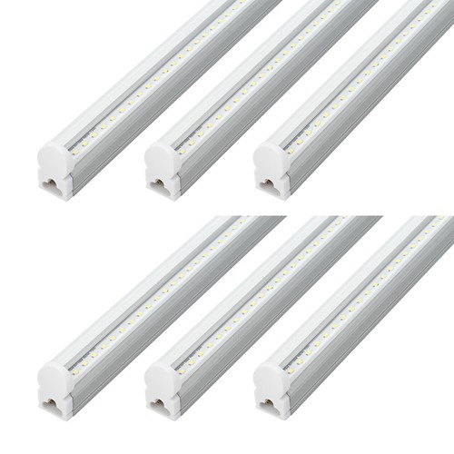 Pack led shop light 4ft - pack, t5